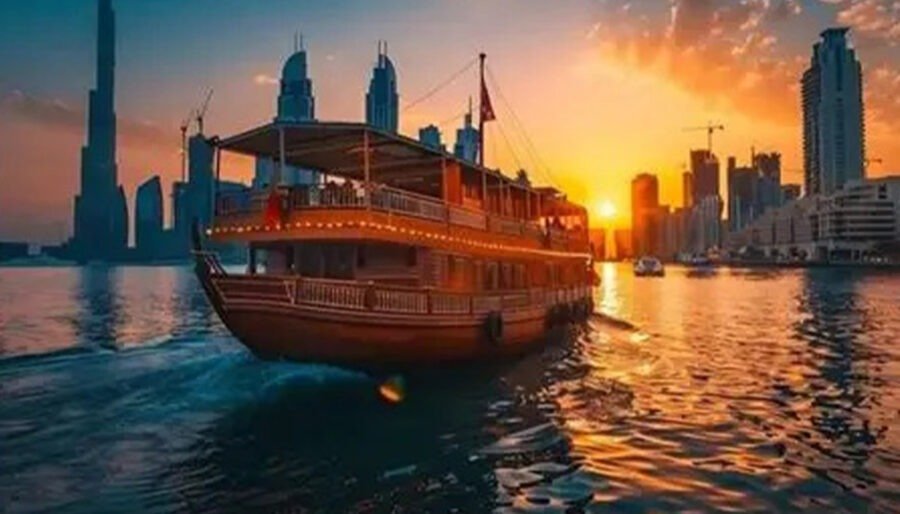 Dubai Creek Sunset Cruise
