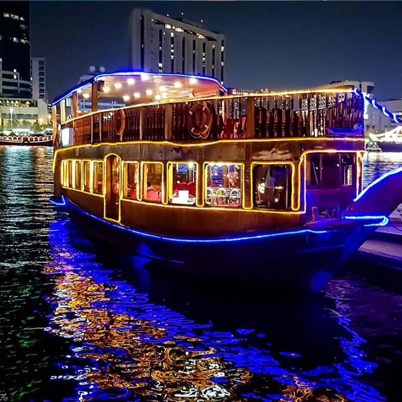 Dubai Creek Sunset Cruise – 2 Hours