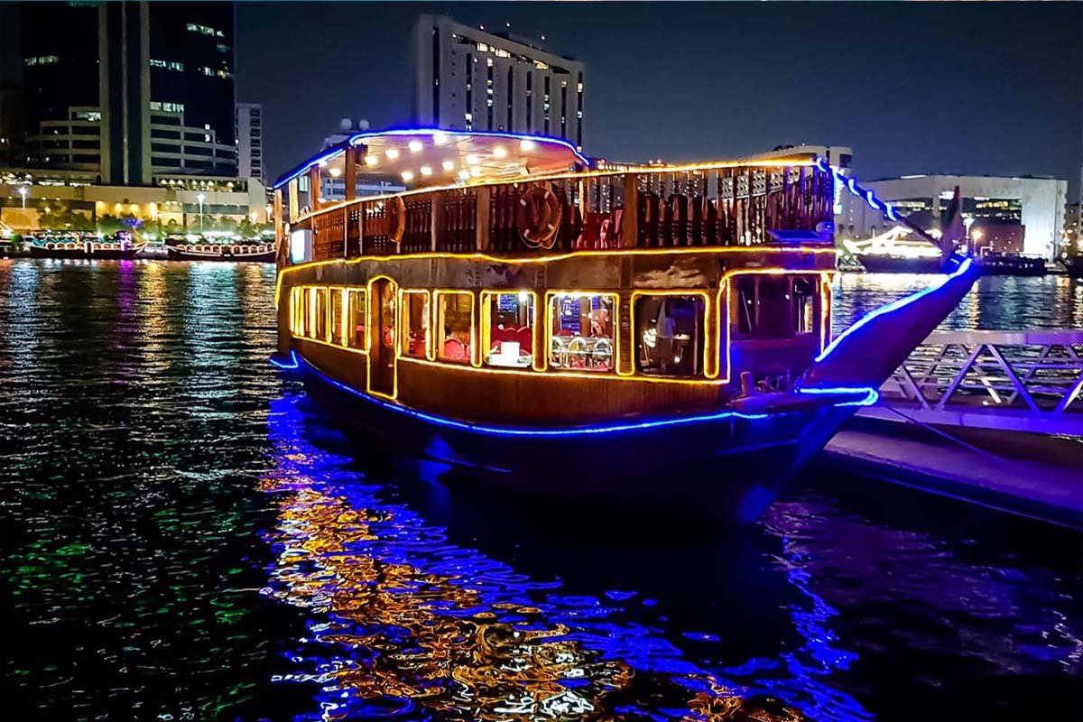 Dubai Creek Sunset Cruise – 2 Hours