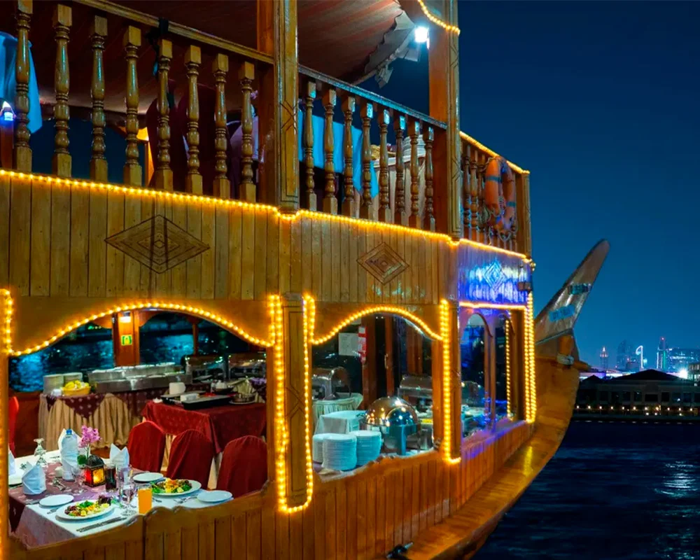Dubai Creek Sunset Cruise – 2 Hours