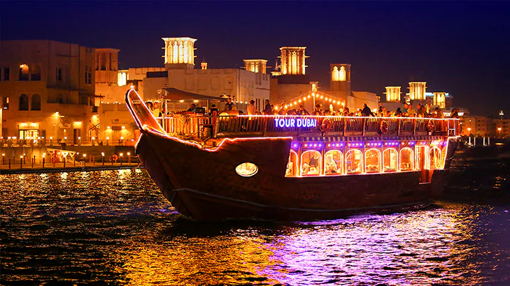 Dubai Creek Sunset Cruise – 2 Hours
