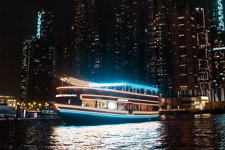 Dubai Marina Dhow Dinner Cruise – 2 Hours