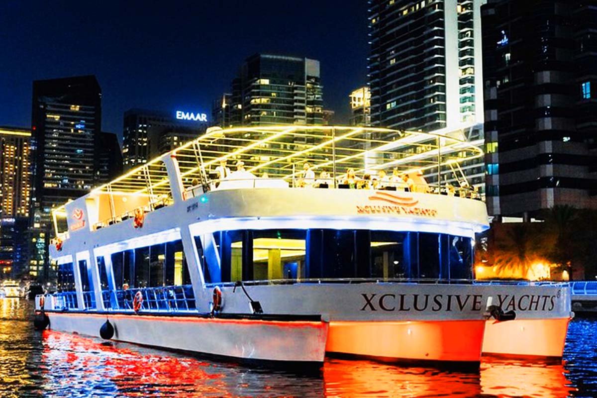 Dubai Marina Luxury Dinner Cruise – 2 Hours