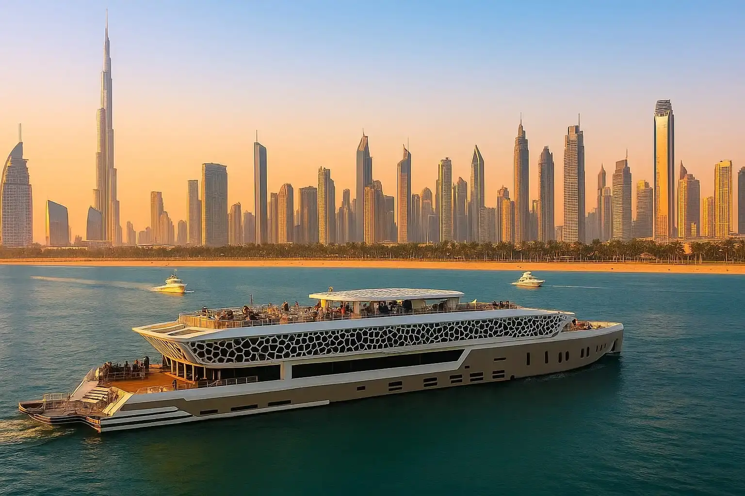 Dubai Marina Luxury Dinner Cruise – 2 Hours