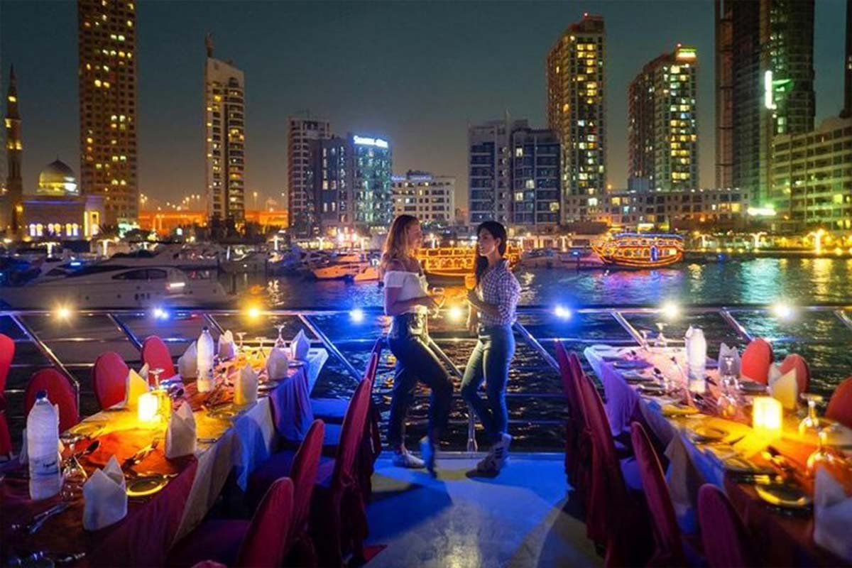 Dubai water Canal Dinner