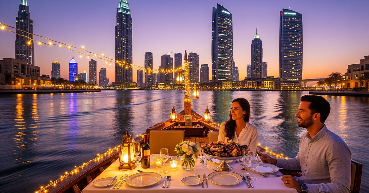 Dubai water Canal Sunset - 2 Hours (2)