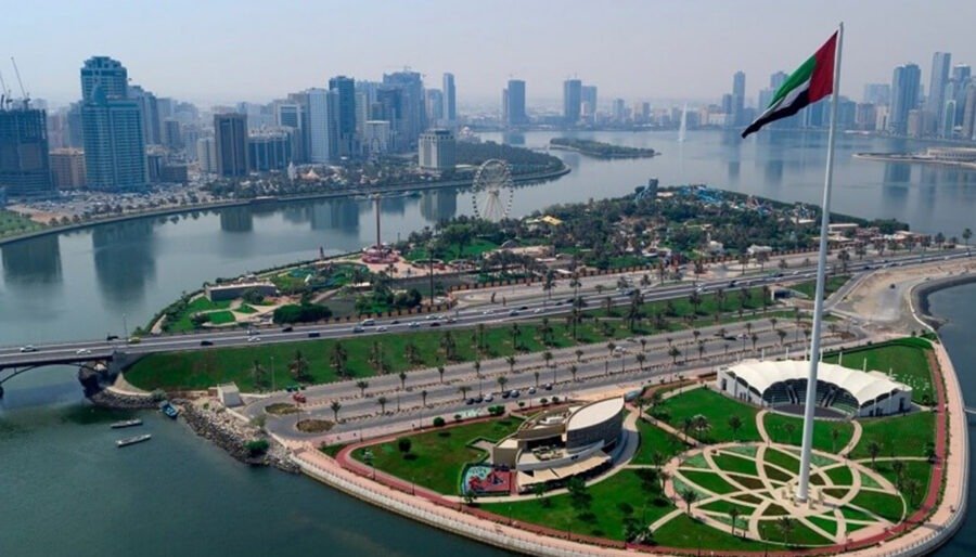 Relax at The Flag Island in Sharjah